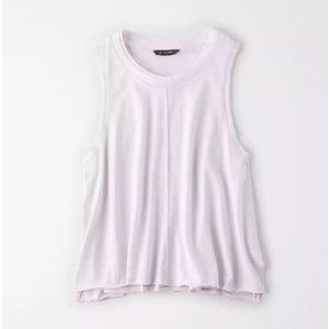 ❣️ Studio Side Slit Cropped Tank Top